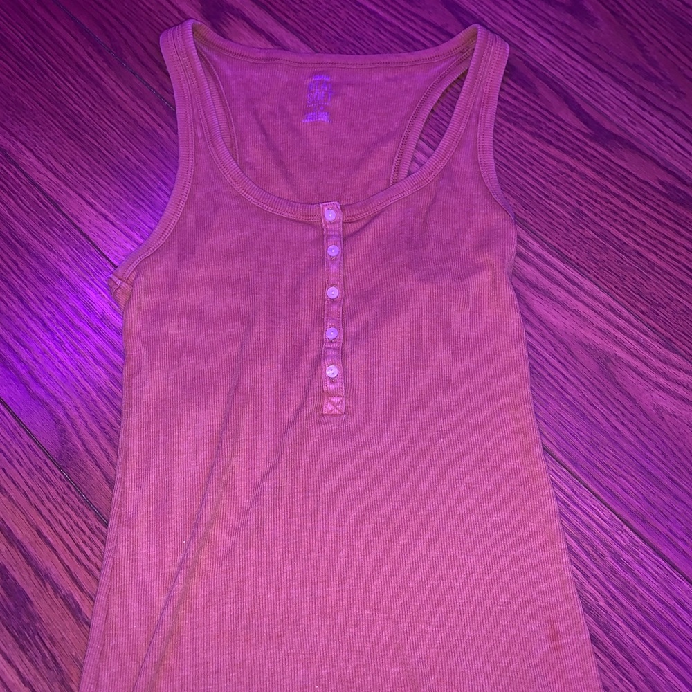 Aerie orange/pink tank top